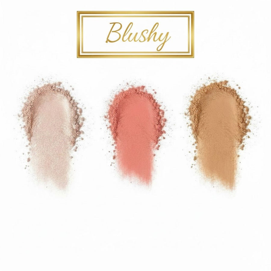 Ultimate Glow & Color Cheek Palette - Buildable Formula for Stunning Results!