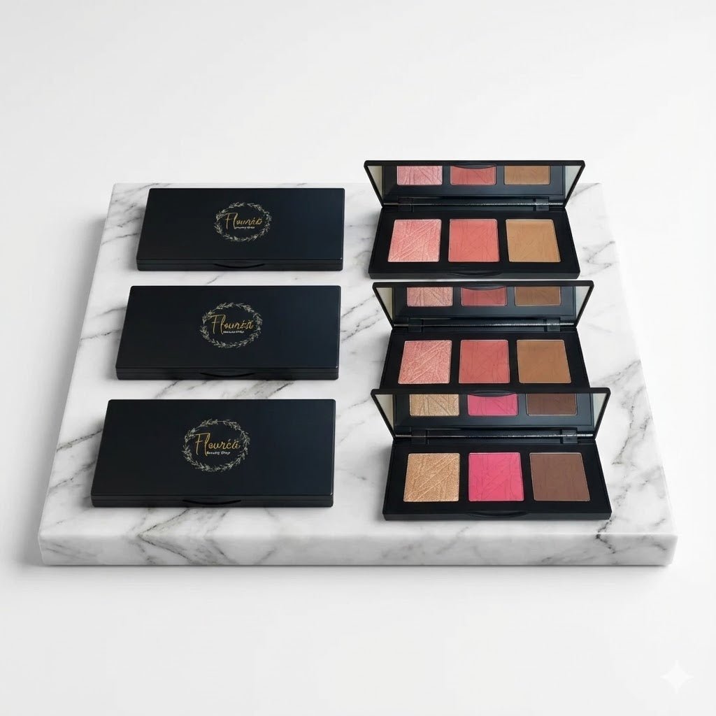 Flourea Pro Cheek Palette - Flourea Beauty - Vegan Makeup & Skincare