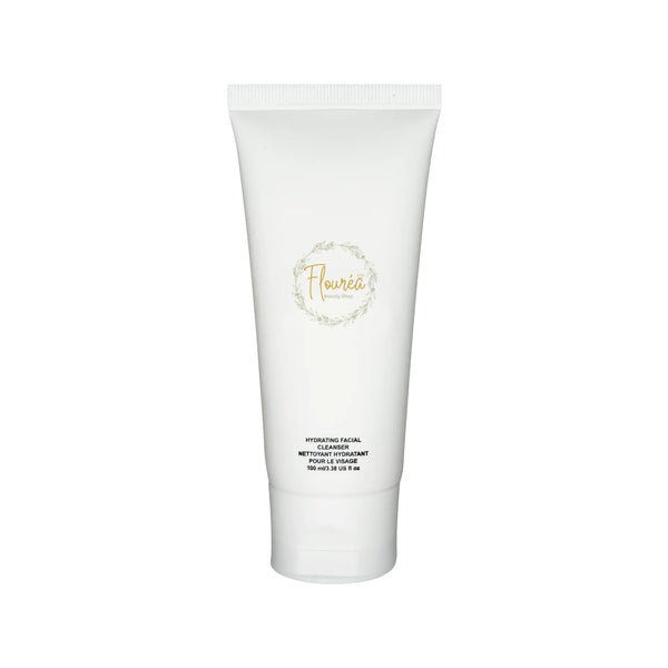 Flourea Hydrating Facial Cleanser — Gentle Daily Face Wash for Sensitive & Dry Skin