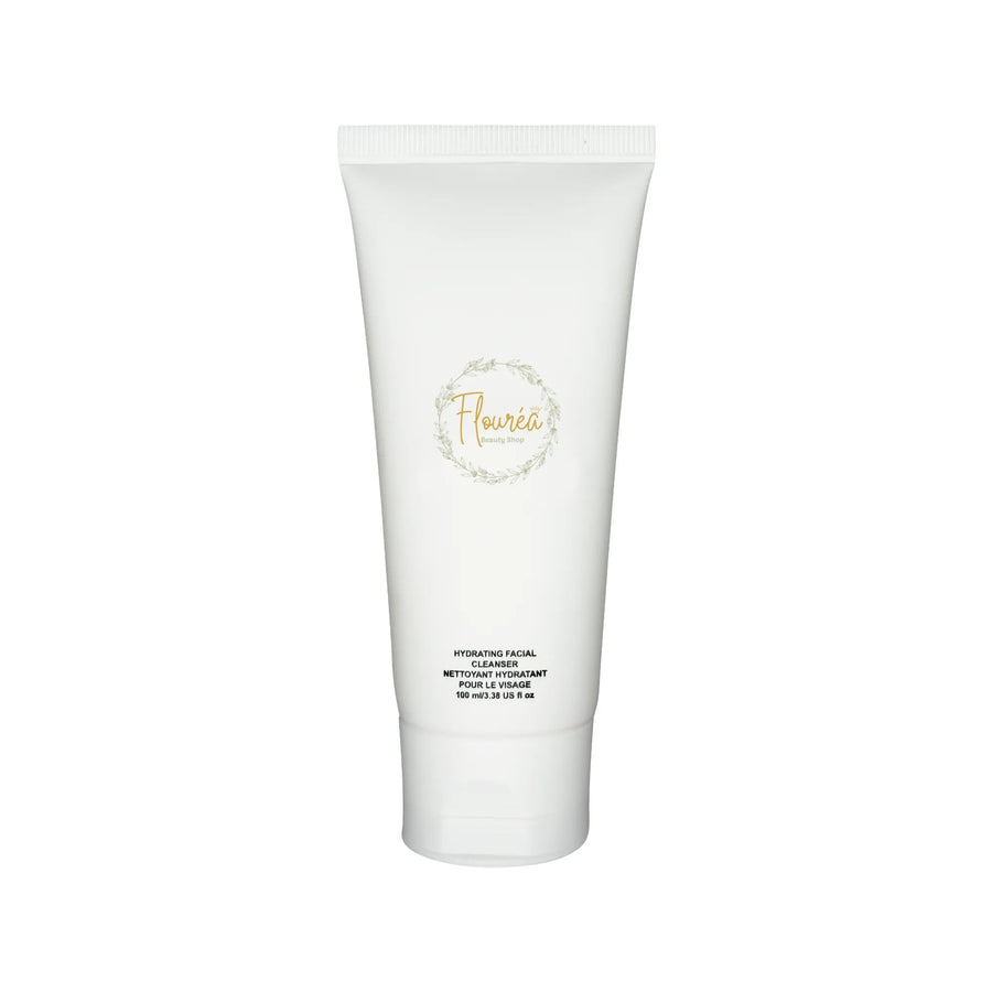 Flourea Hydrating Facial Cleanser — Gentle Daily Face Wash for Sensitive & Dry Skin