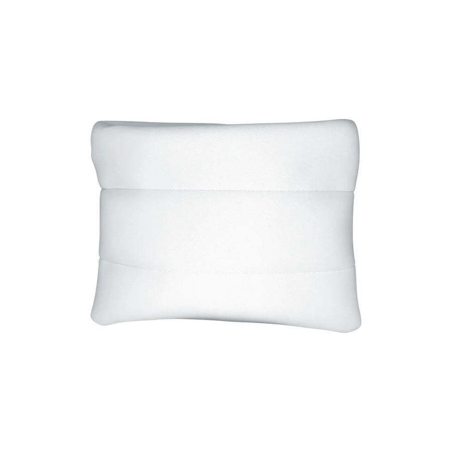 Flourea Makeup Bag White — Vegan Leather Travel Organiser for Beauty & Skincare Essentials